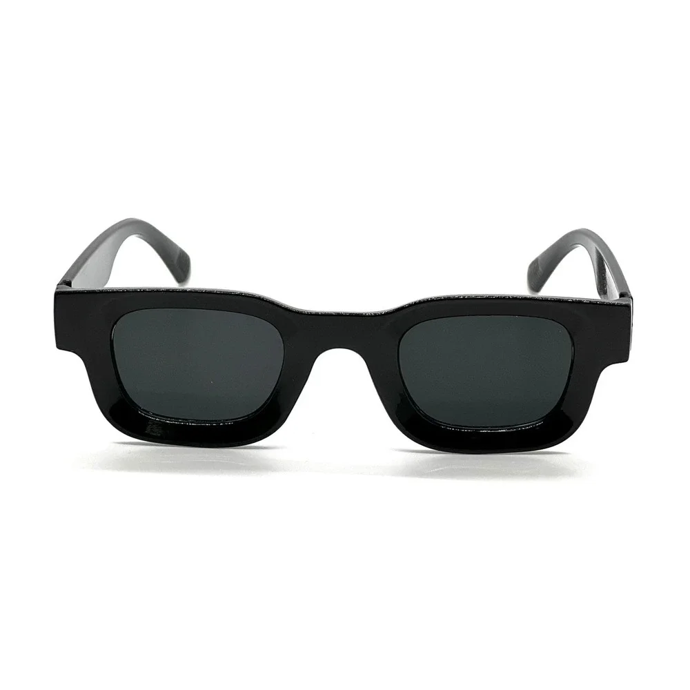 Chunky Square Frame Sunglasses Retro Vintage Fashion‎ Designer Black Shades